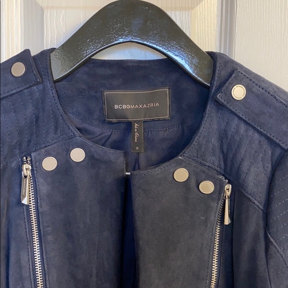 Bcbg maxazria genuine suede jacket - Picture 2 of 5